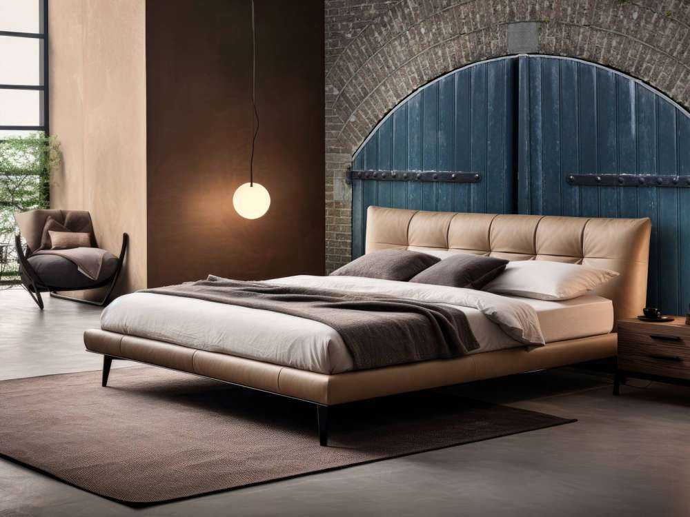 Bakstenen muur met blauwe deuren