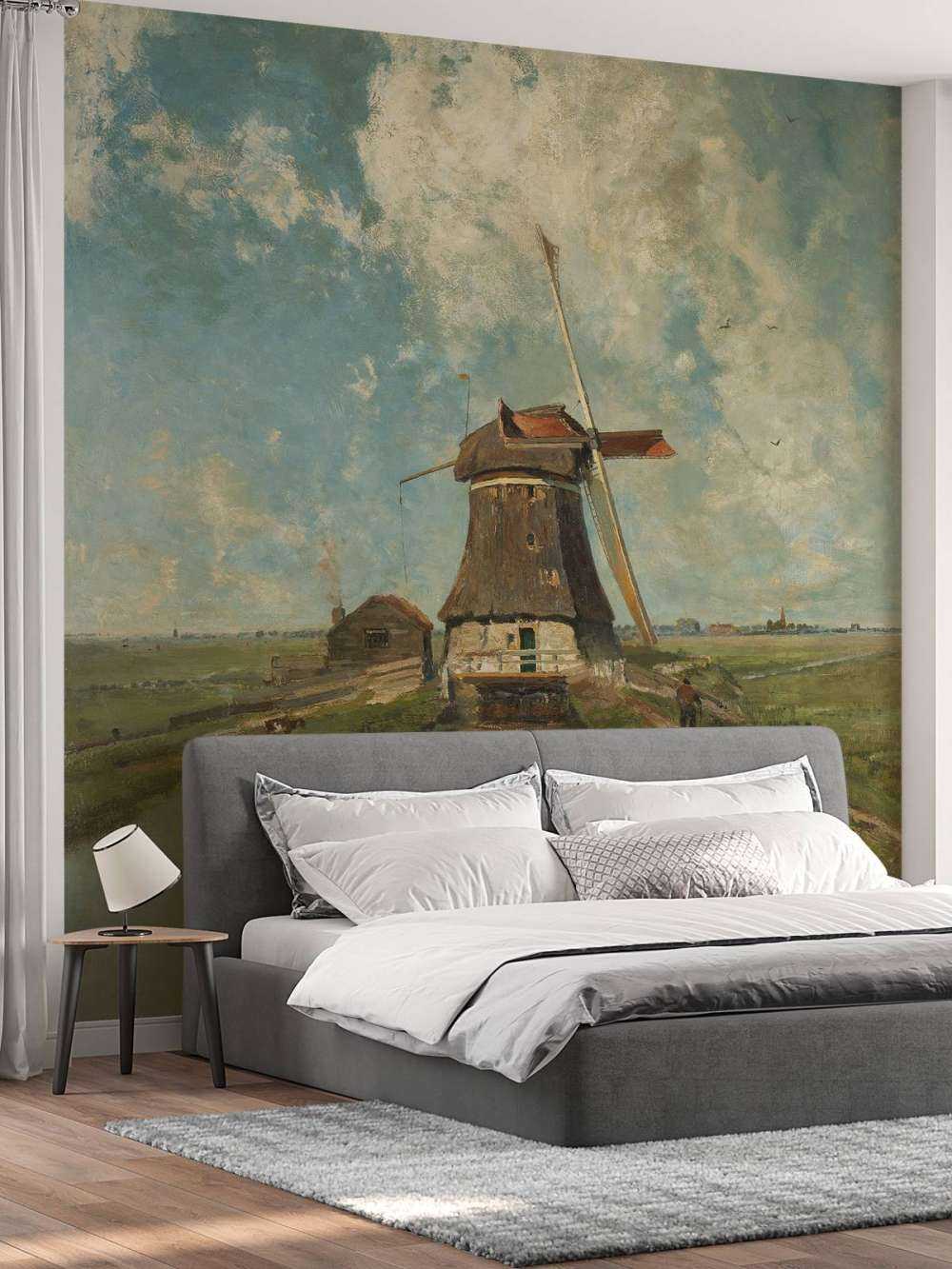 In de maand juli