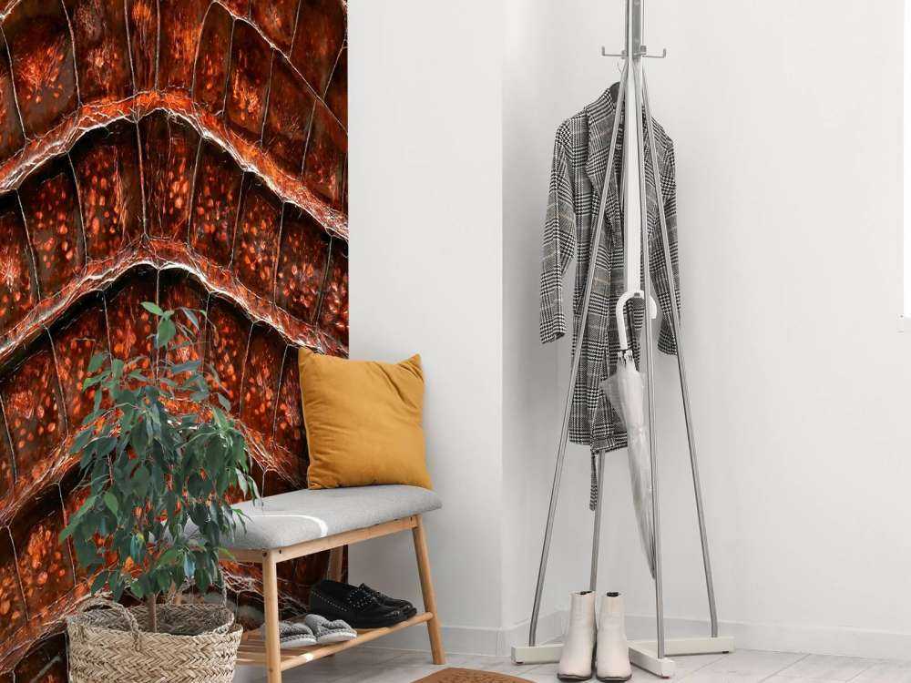 Crocodile skin texture