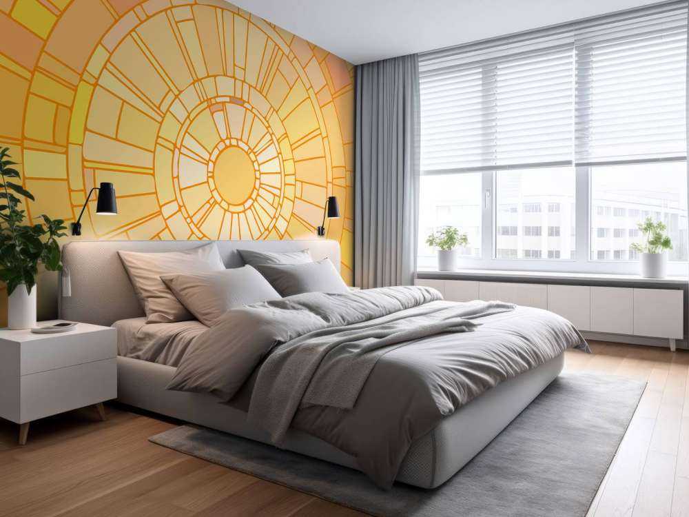 Sunbeams mosaic