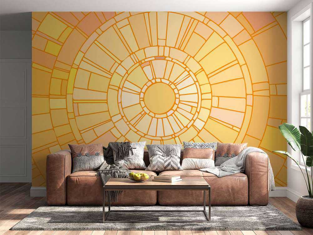 Sunbeams mosaic