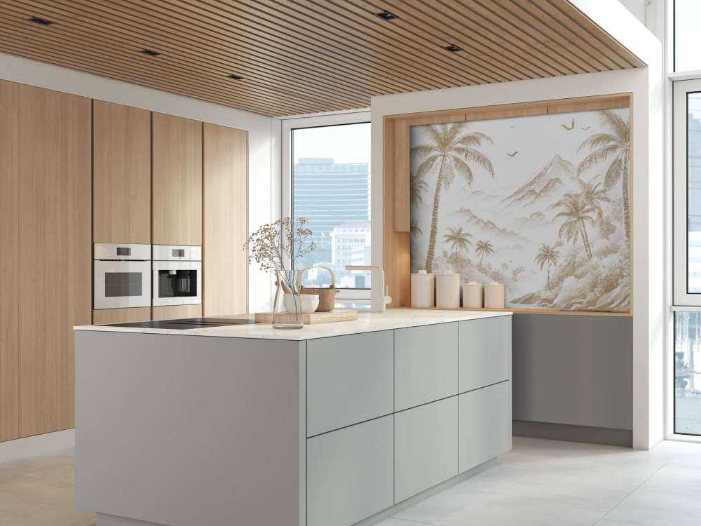 Peaceful Palm Bay, taupe