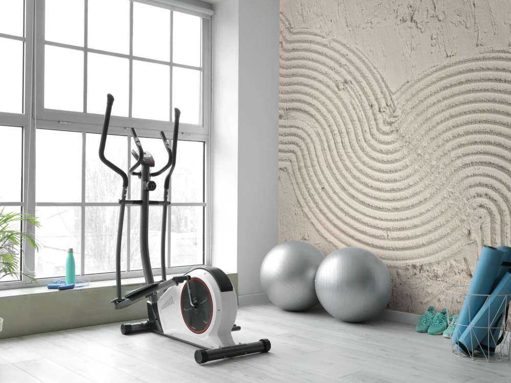 Organic lines and structures in linen