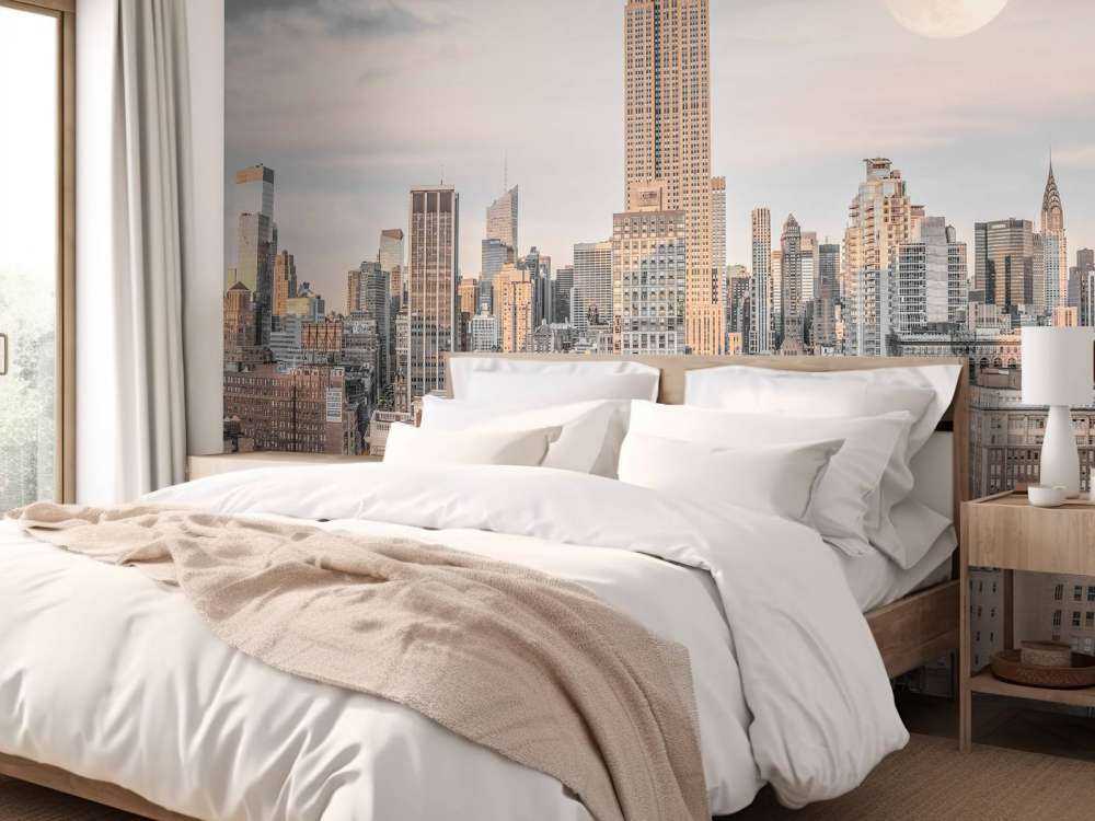 Empire State Building with skyline