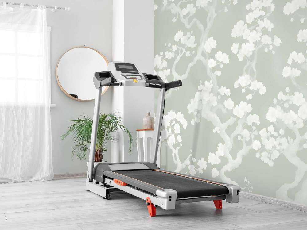 Wonderful blooming forest - green