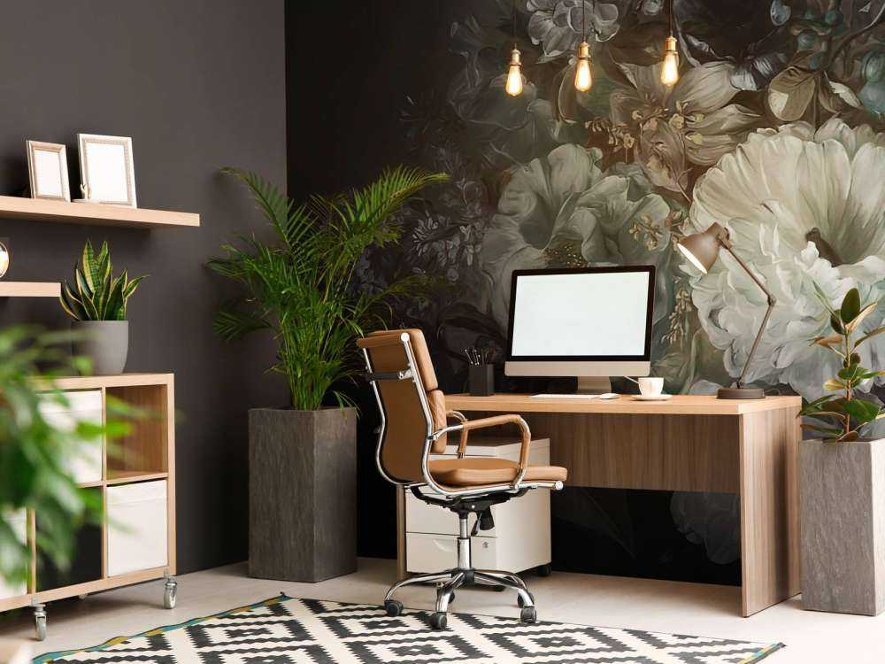 Bouquet with lilac blue