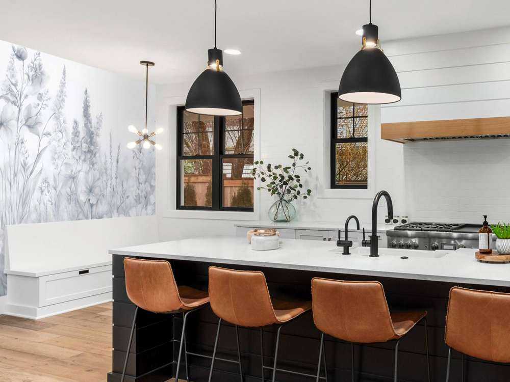 Tender English garden - blue