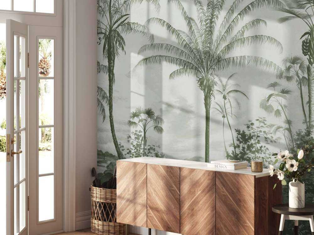 Romantic Tropics Green