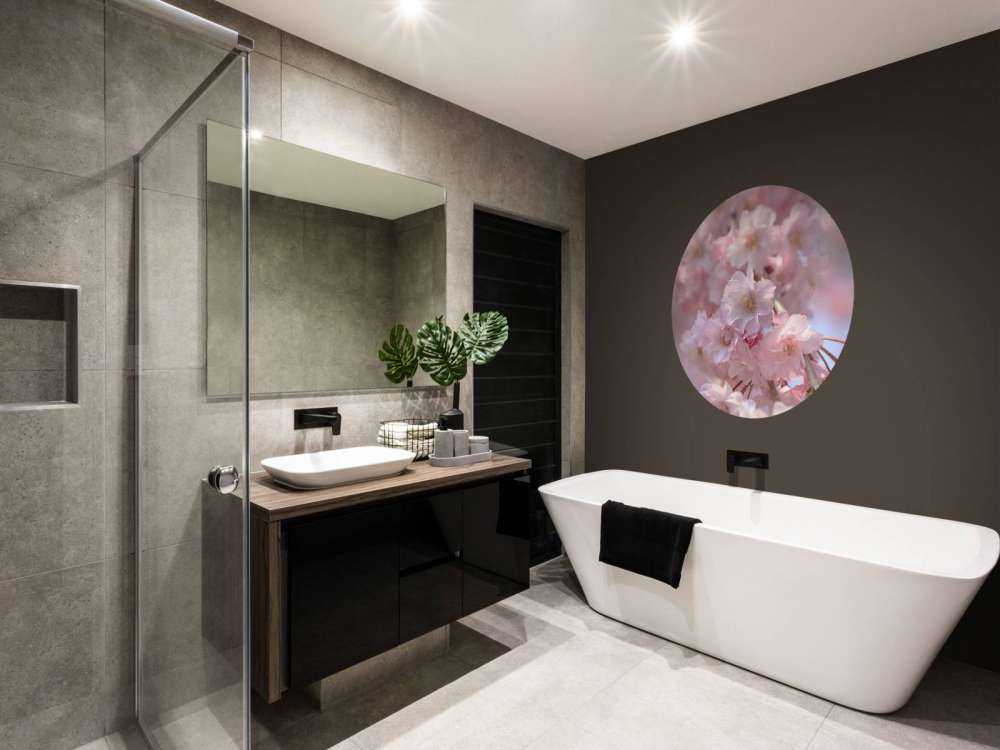 Close-up pink blossoms