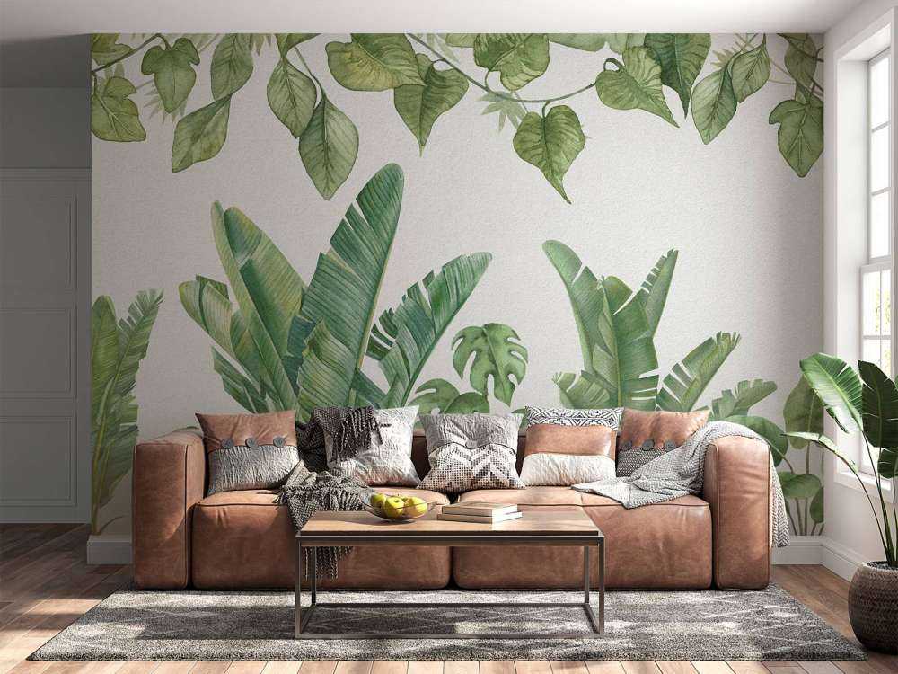 Tropical jungle plants