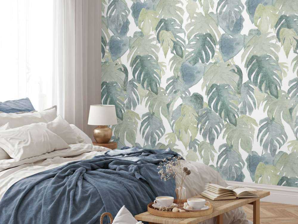 Tropical watercolour Palms