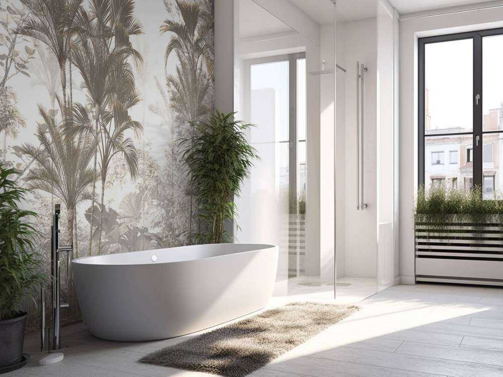 Sunlight through Palms