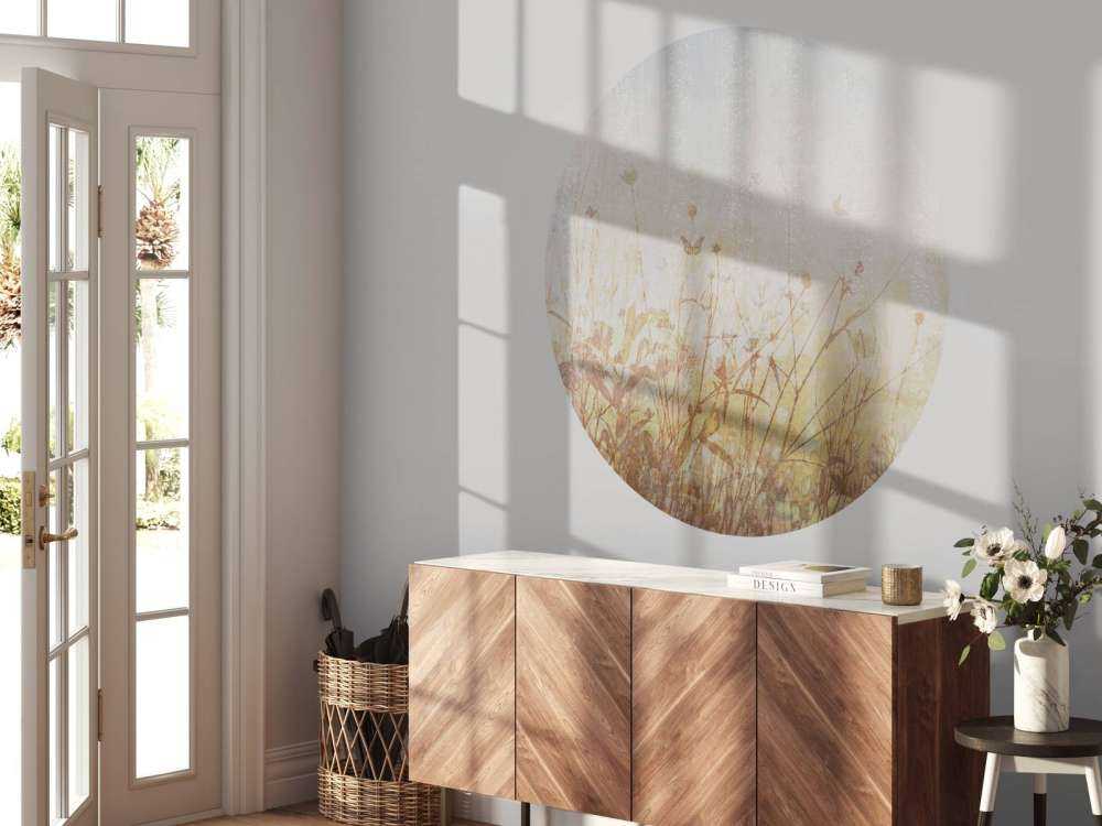 Butterflies and flowers