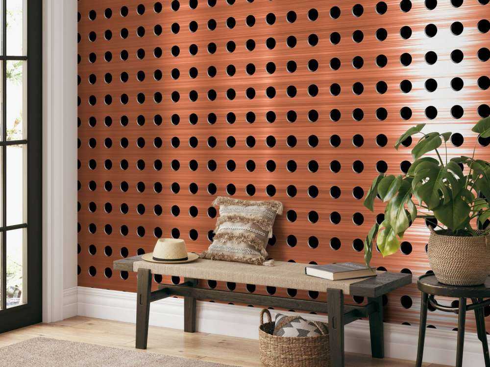 Copper metal plate