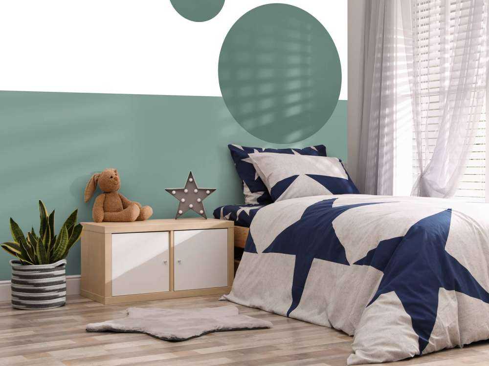 Plains and circles, green