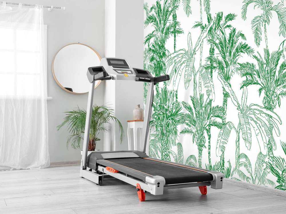 Green jungle illustration