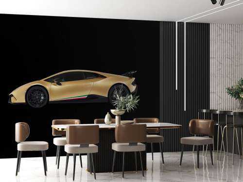 Lamborghini Huracán - Side, black