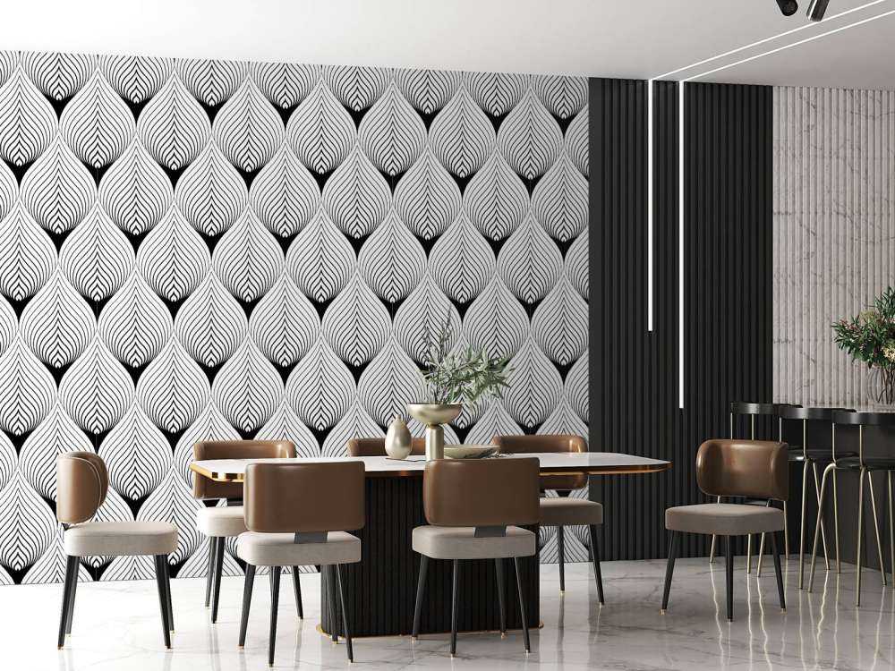 Abstract flower petals