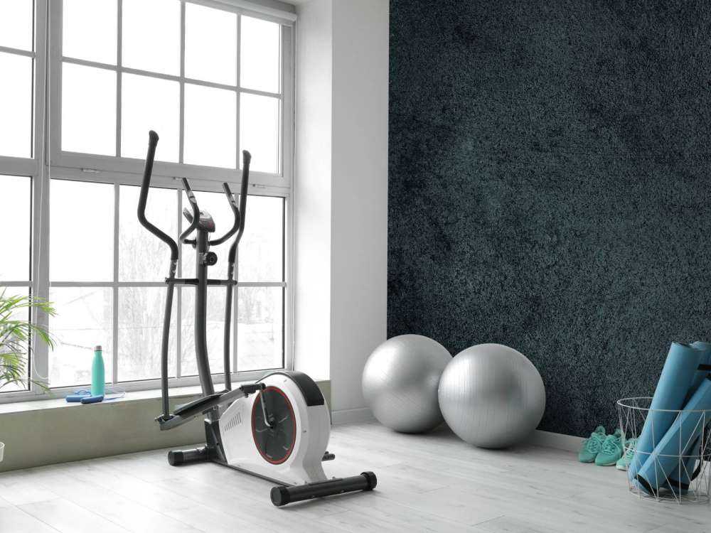 Grey blue structure