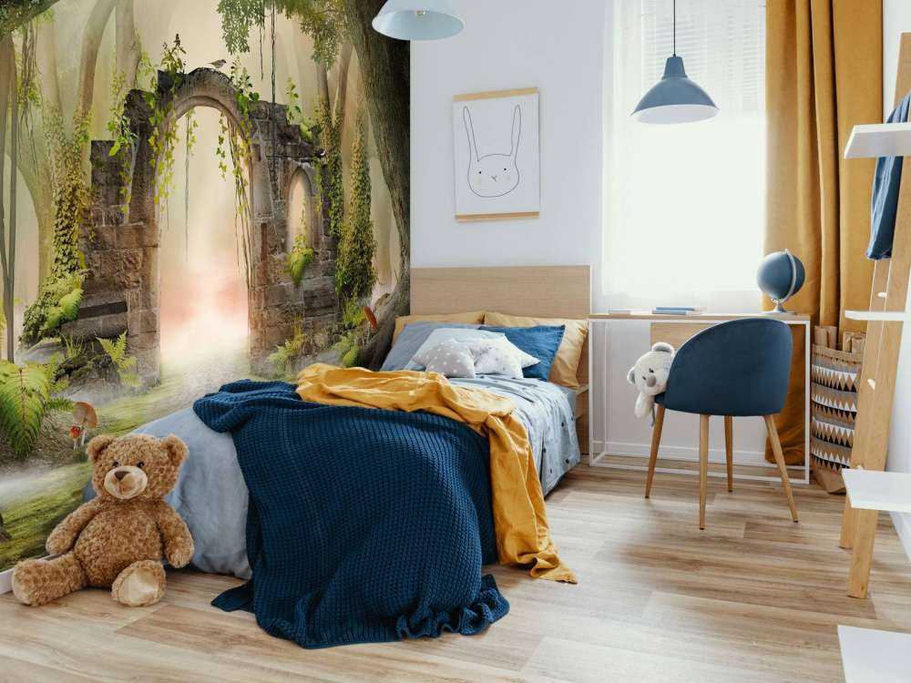 Abandoned fairytale forest