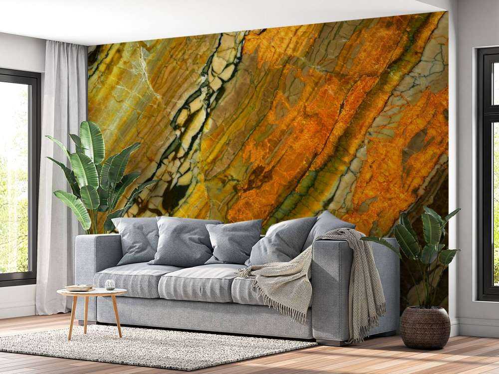 Marble with mosaic structure