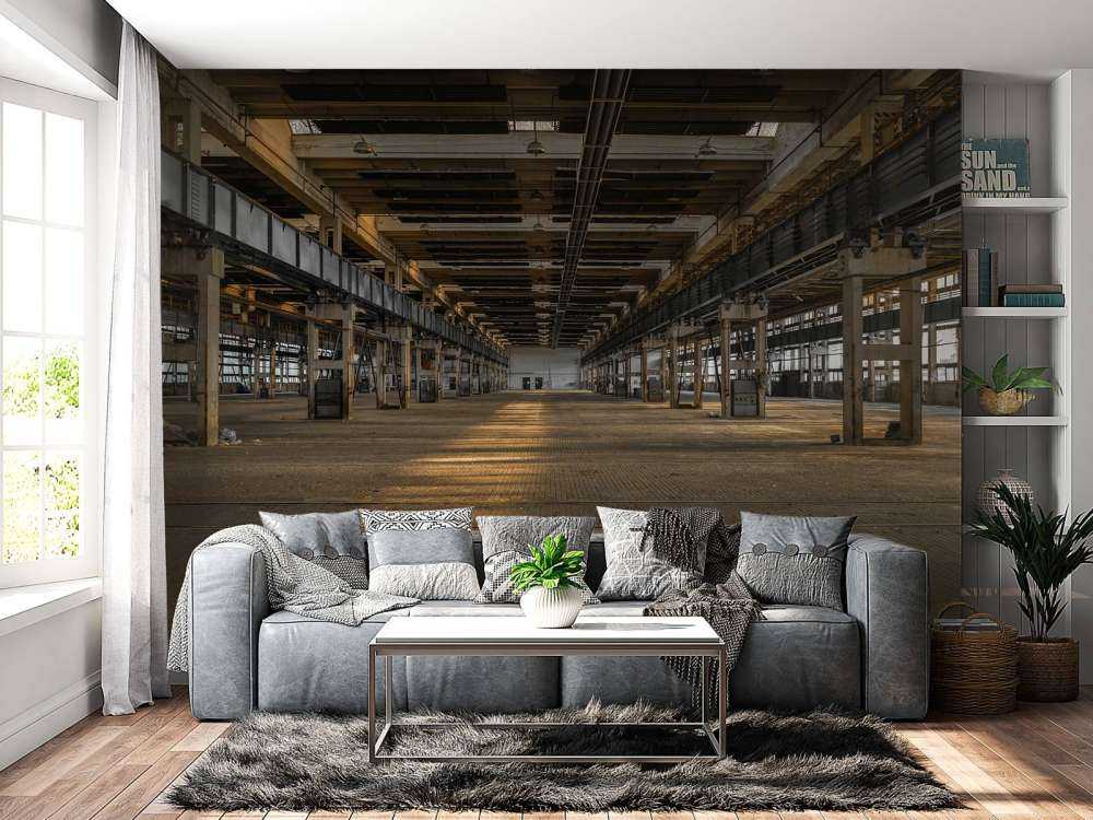 Old abandoned garage