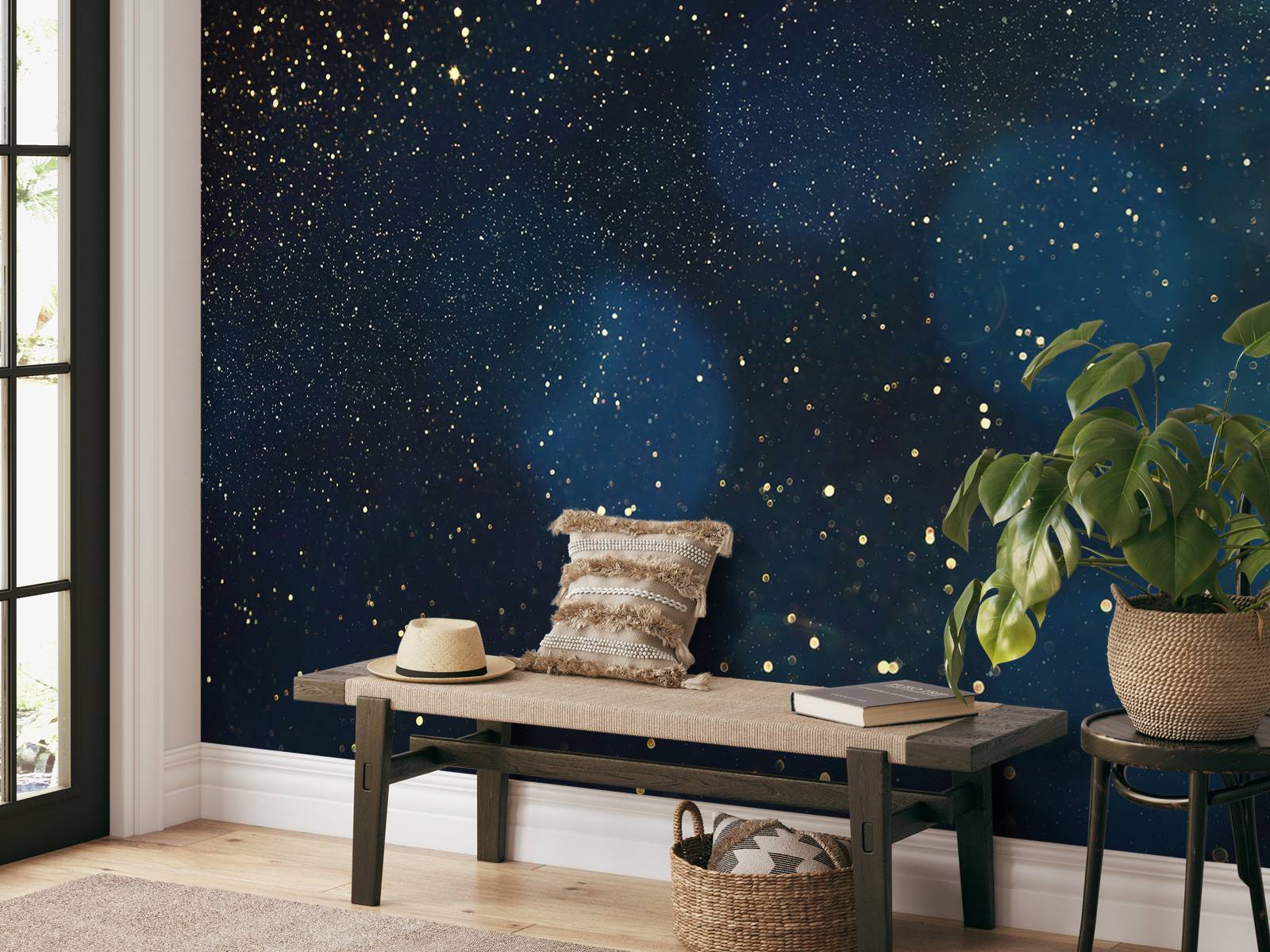 Shimmering glitters