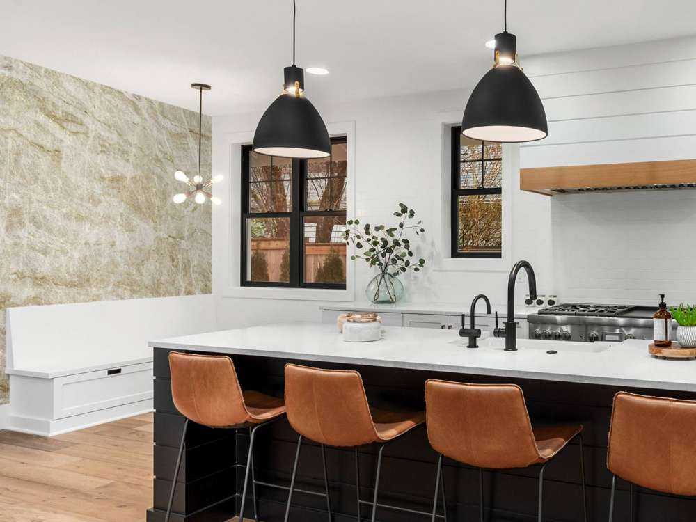 Beige coloured marble