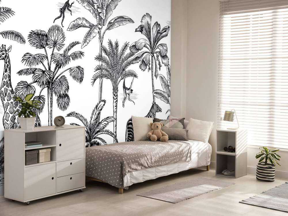 Tropical animal jungle