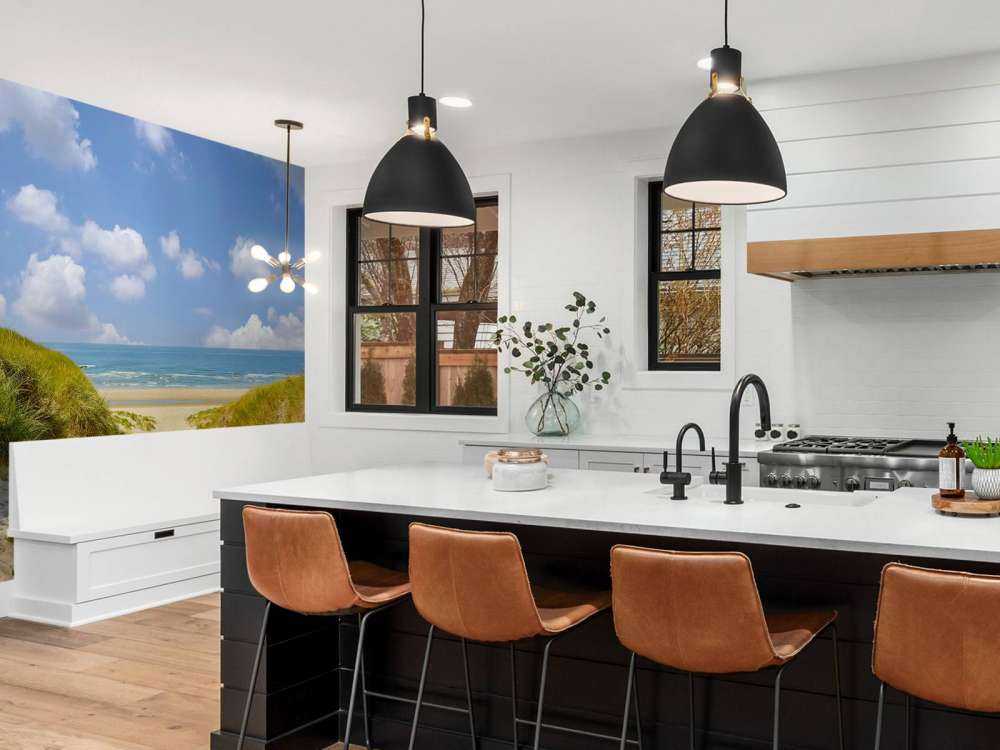 Beach access through the dunes