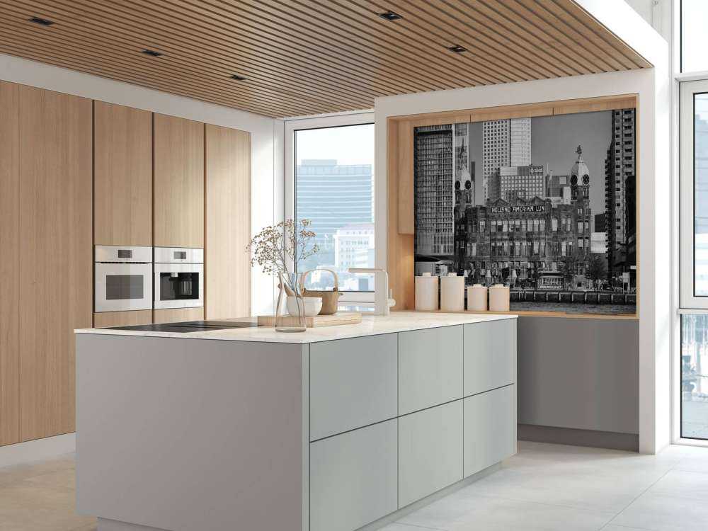 Hotel New York in black and white Rotterdam 