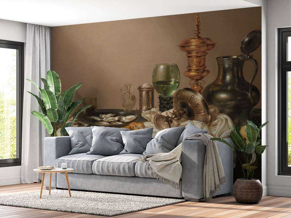  Still life with gilded goblet