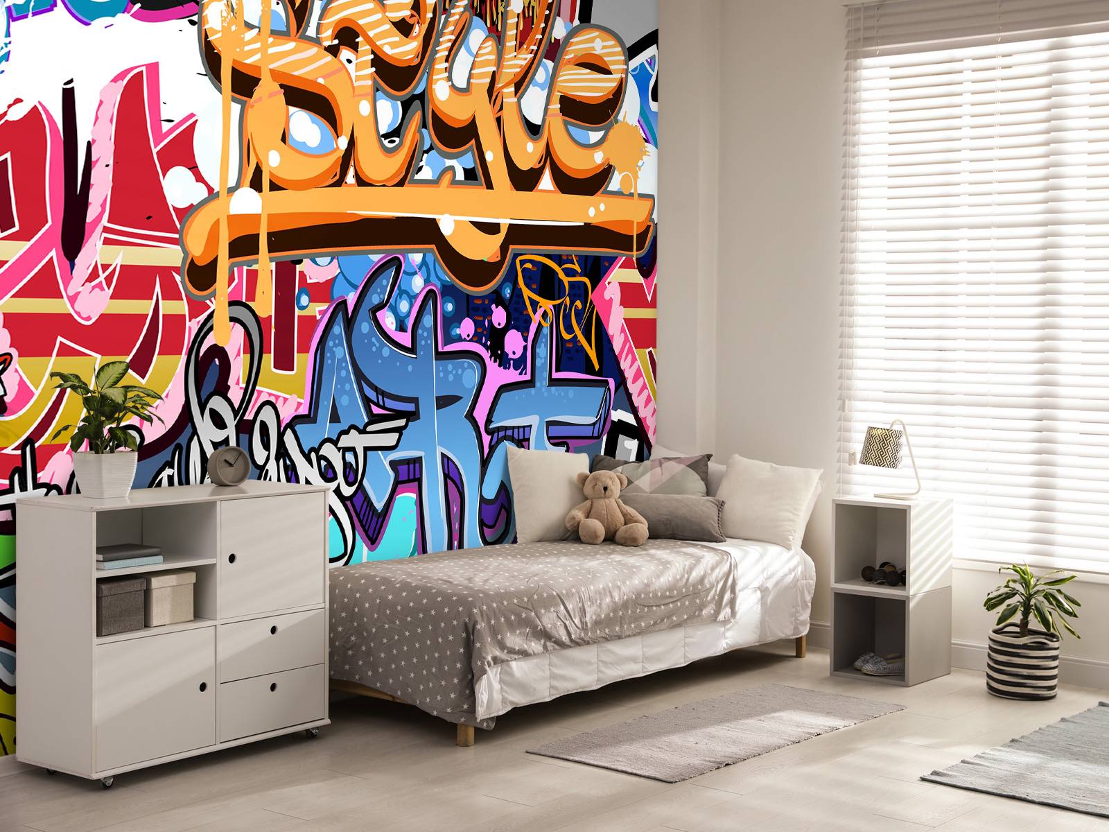 Graffiti text 