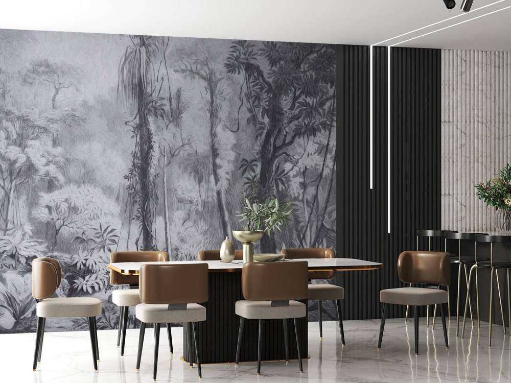 Tropical forest - gray