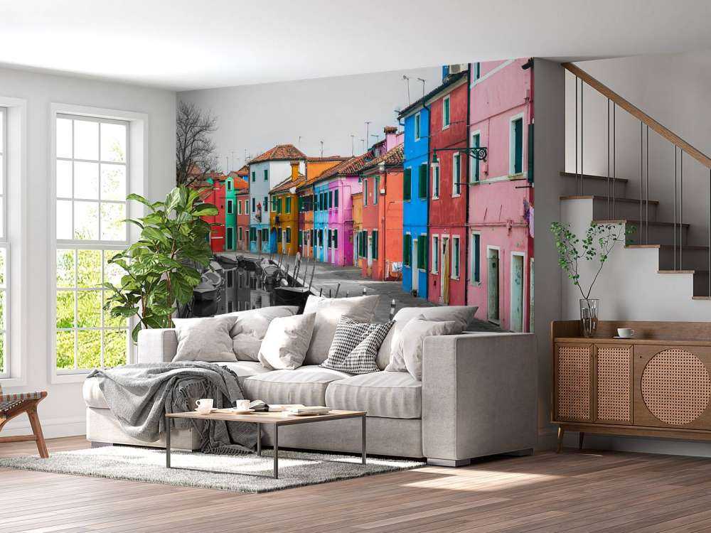 Colourful fishermen's houses