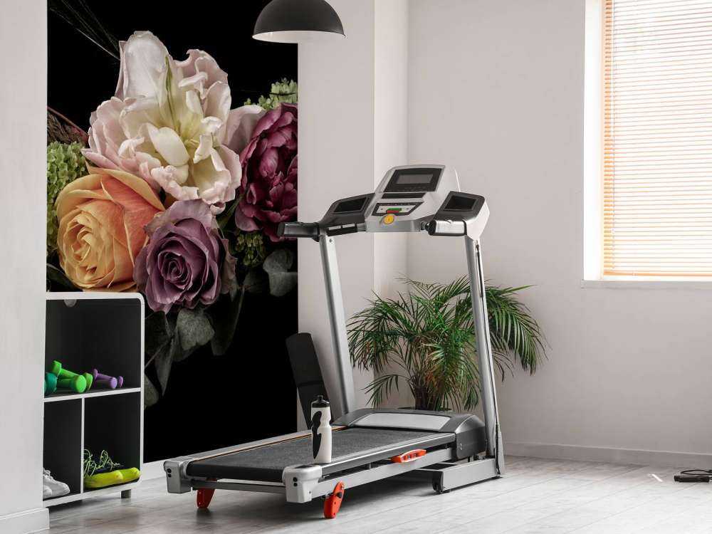 Peacock feather flower bouquet