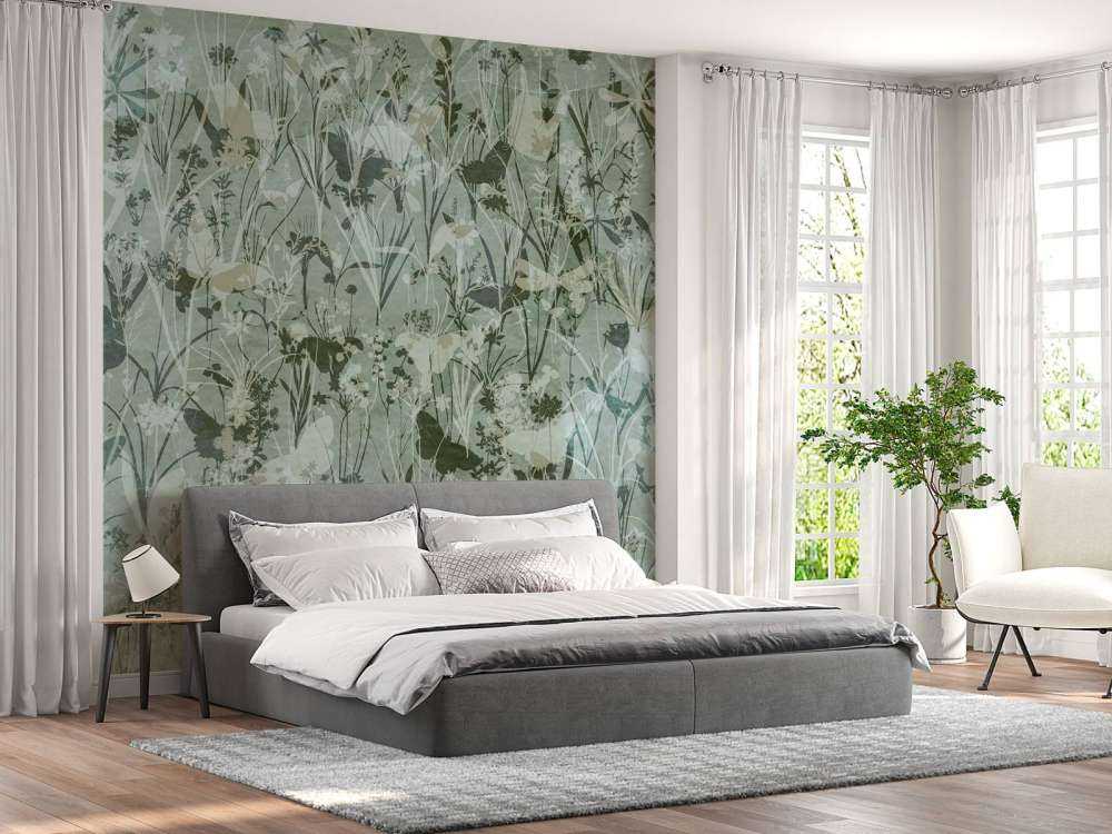 Herbals and Butterflies Double Silhuet 7