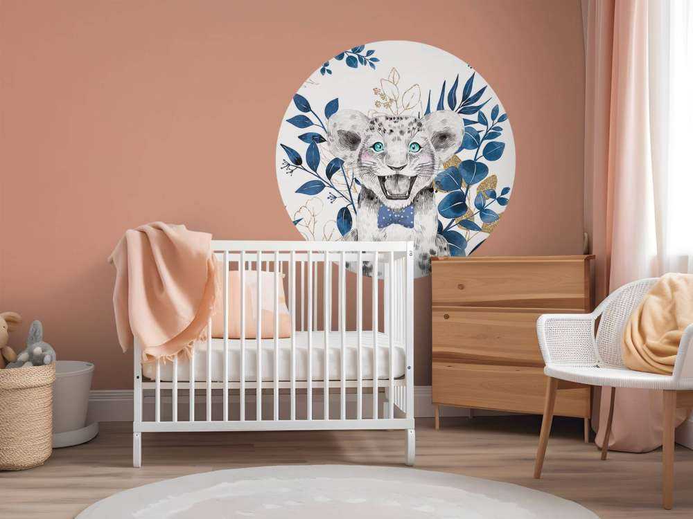 Blue jungle lioness baby