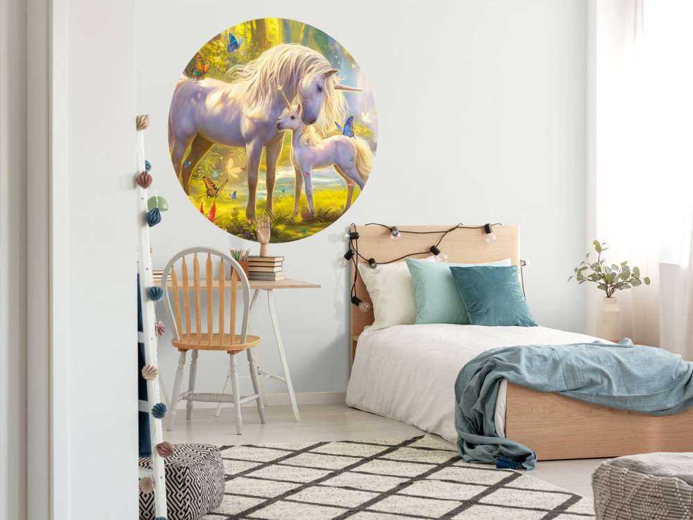Unicorn And Foal