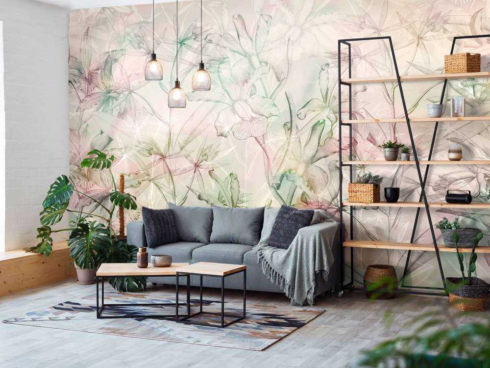 Orchid Mirage in Soft Pastels