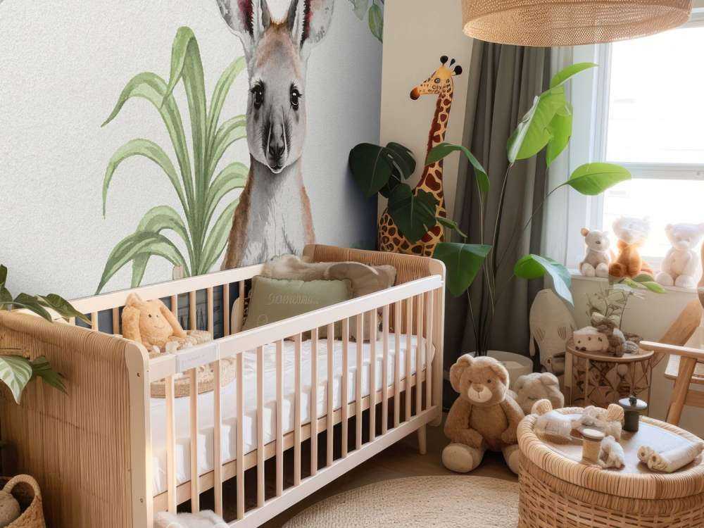 Baby jungle kangaroo