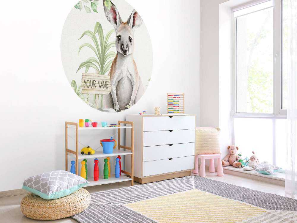 Baby jungle kangaroo