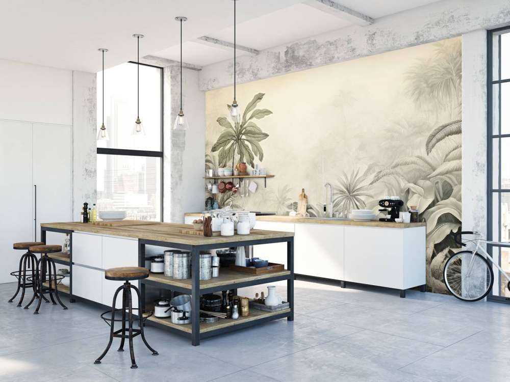 Graphic Tropical Mist