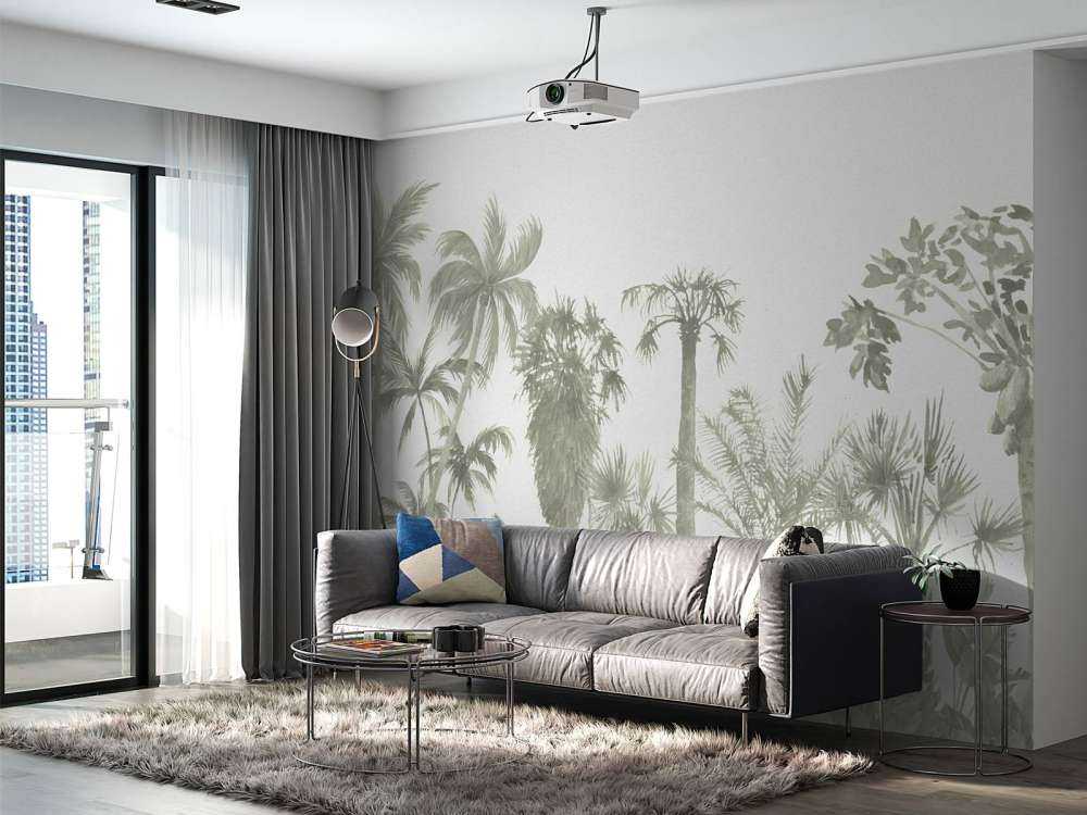 Jungle theme in green