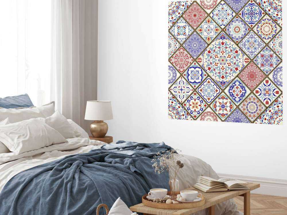 Colourful patchwork
