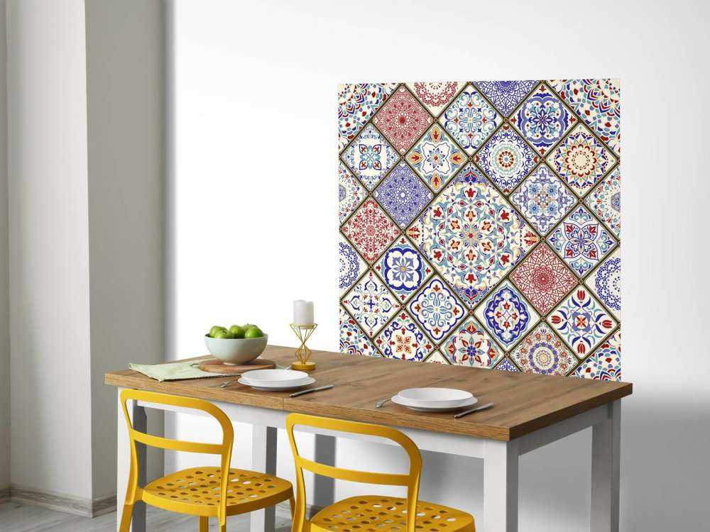 Colourful patchwork