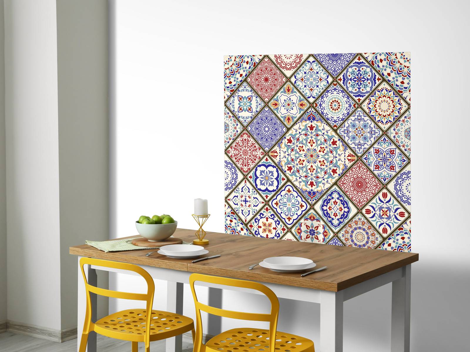 Colourful patchwork