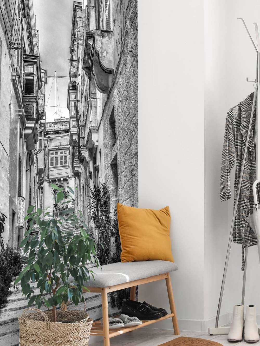 Narrow stairs in Malta