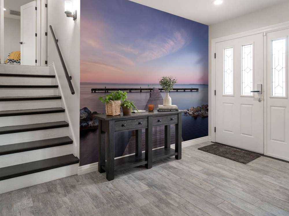 Nice scaffolding at sunrise