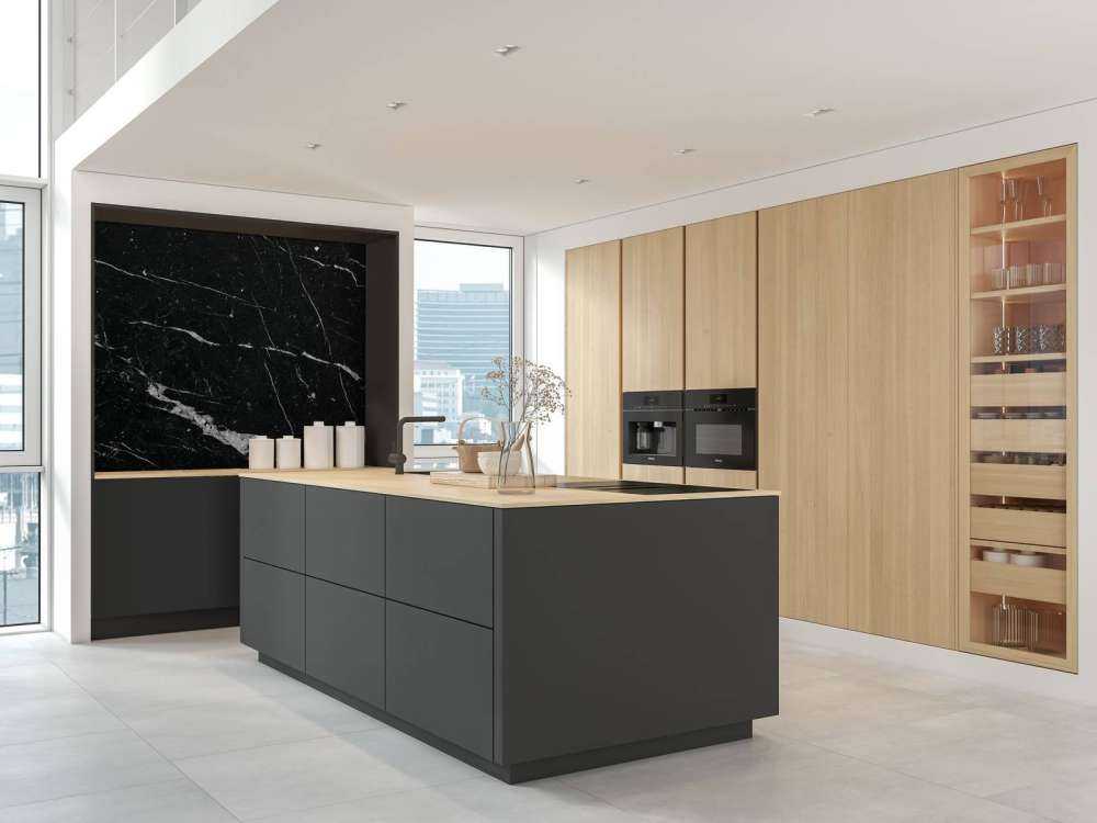 Black marble with white stripes